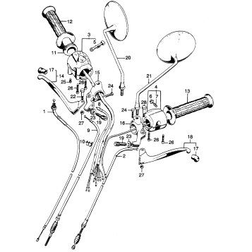 TURN SIGNAL + SWITCHES + CABLES