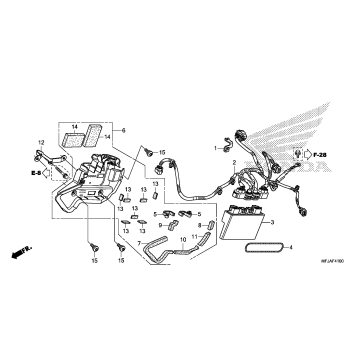 ABS CONTROL UNIT (CBR600RA)