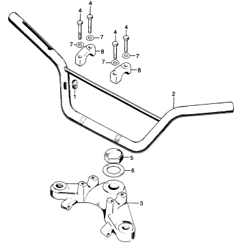 HANDLEBAR + TOP BRIDGE
