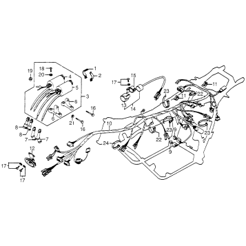 WIRE HARNESS + IGNITION COIL