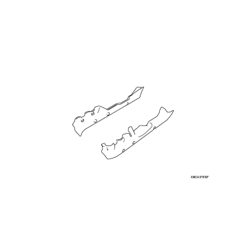 CHROME REAR LOWER COWL