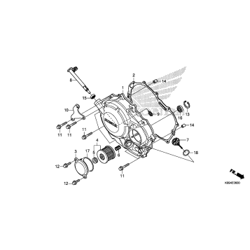 RIGHT CRANKCASE COVER