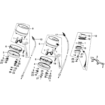 SPEEDOMETER + TACHOMETER