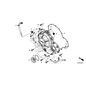 RIGHT CRANKCASE COVER