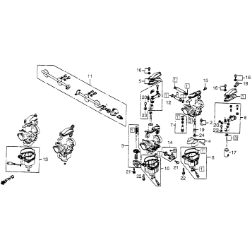 CARBURETOR COMPONENTS