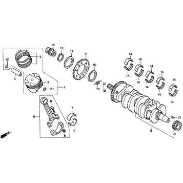 CRANKSHAFT 96-97