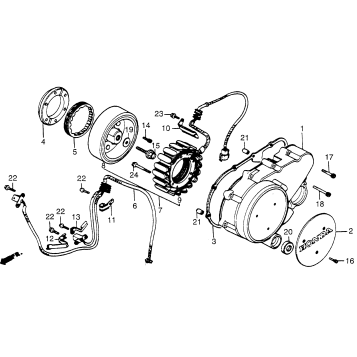 LEFT CRANKCASE COVER