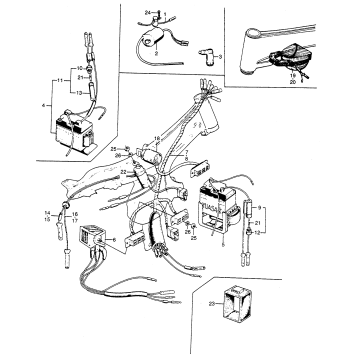 WIRE HARNESS + BATTERY