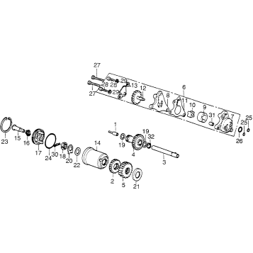 OIL PUMP + OIL FILTER