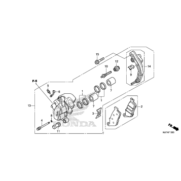 FRONT BRAKE CALIPER (1)