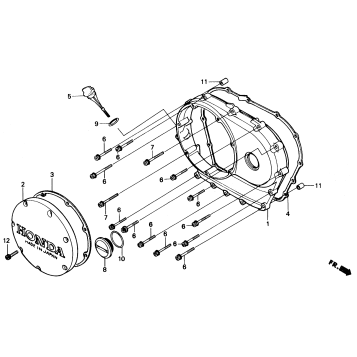 RIGHT CRANKCASE COVER