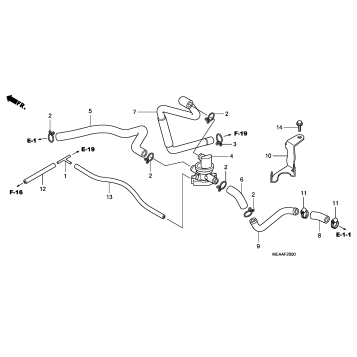 AIR INJECTION CONTROL    VALVE (A,CM)
