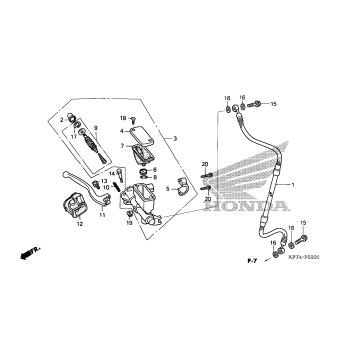 FRONT BRAKE MASTER CYLINDER