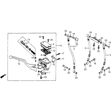 FRONT BRAKE MASTER CYLINDER