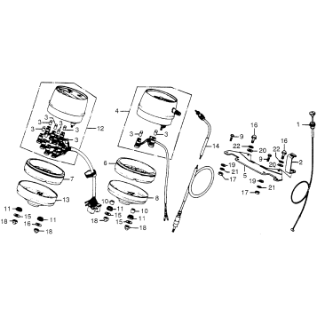 SPEEDOMETER + PILOT BOX