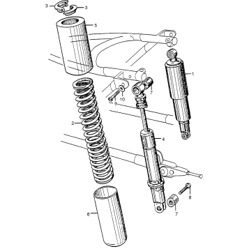 REAR SHOCK ABSORBER