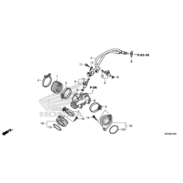 INTAKE MANIFOLD@INJECTOR