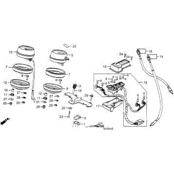 SPEEDOMETER + TACHOMETER II