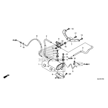 EVAP CANISTER (CBR600RR)