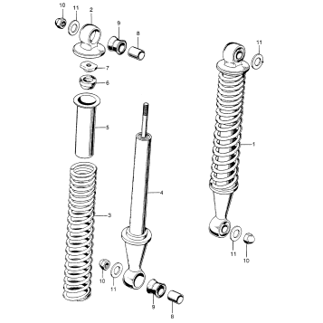 REAR SHOCK ABSORBER