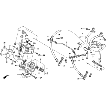 SECOND MASTER CYLINDER