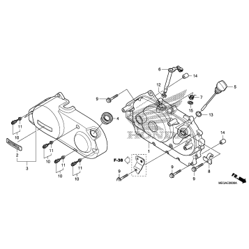 RIGHT CRANKCASE COVER