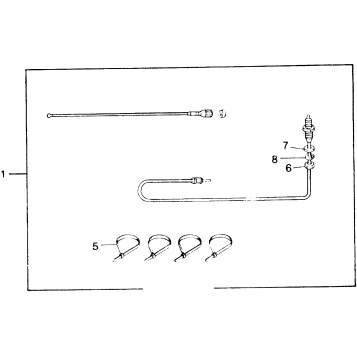 ANTENNA (TYPE I RADIO) 81-82