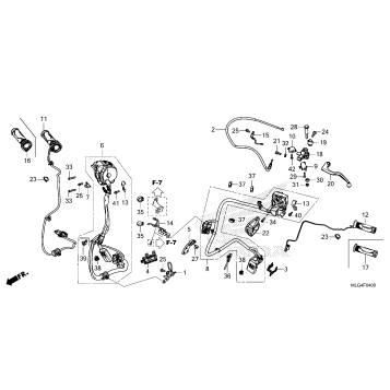HANDLE LEVER@SWITCH@CABLE (MT)