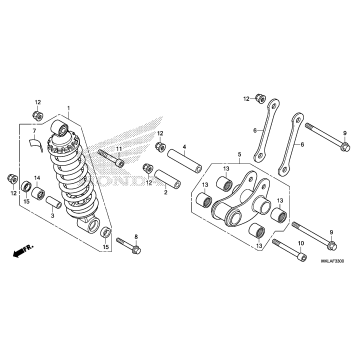 REAR SHOCK ABSORBER