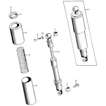 REAR SHOCK ABSORBER