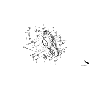 RIGHT CRANKCASE COVER