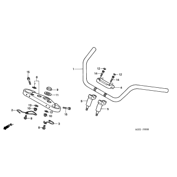 HANDLEBAR + TOP BRIDGE