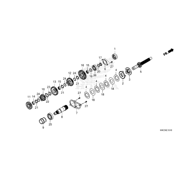 TRANSMISSION (MAINSHAFT)
