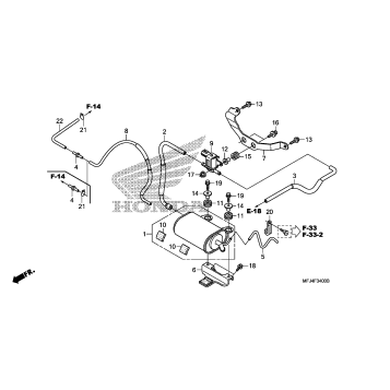 EVAP CANISTER (CBR600RR)