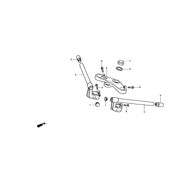 HANDLEBAR + TOP BRIDGE