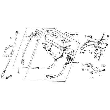 SPEEDOMETER + KEY SET
