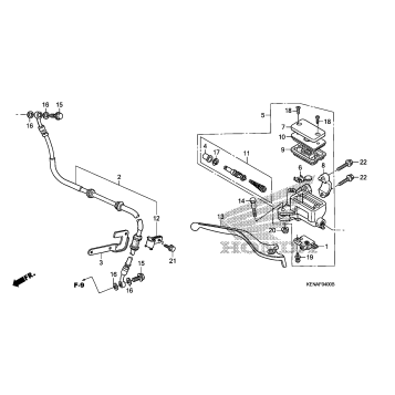 FRONT BRAKE MASTER CYLINDER