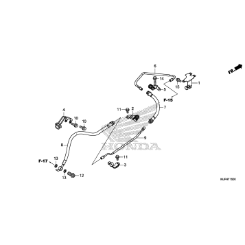 REAR BRAKE HOSE (STD)