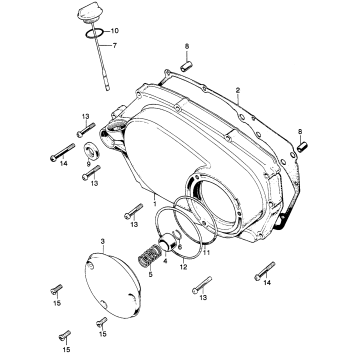 RIGHT CRANKCASE COVER