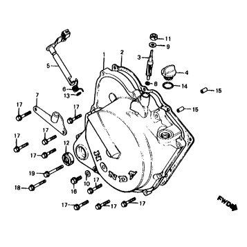RIGHT CRANKCASE COVER