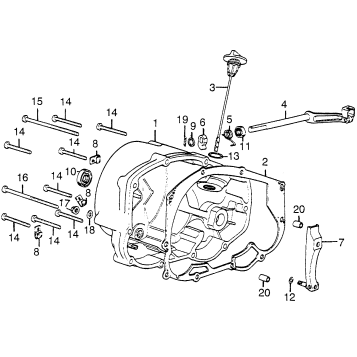 RIGHT CRANKCASE COVER