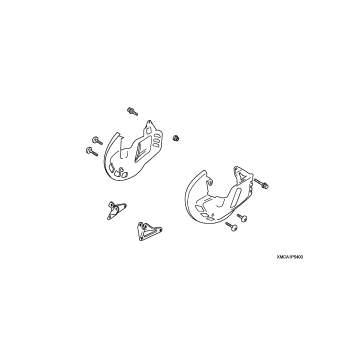 FRONT DISC COVERS        (CHROME)