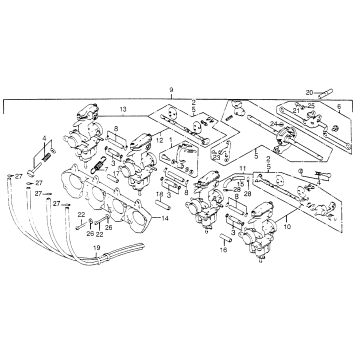 CARBURETOR ASSY. LINK