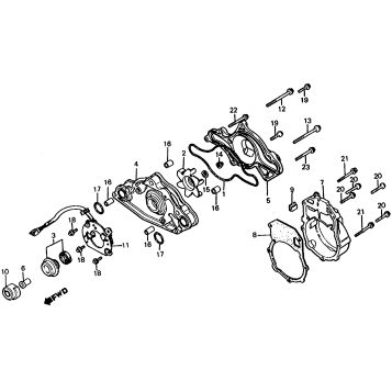 WATER PUMP + PULSE GENERATOR