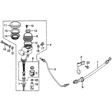 REAR MASTER CYLINDER