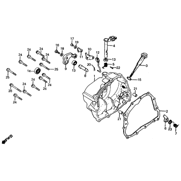 RIGHT CRANKCASE COVER