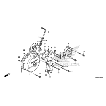 LEFT CRANKCASE COVER