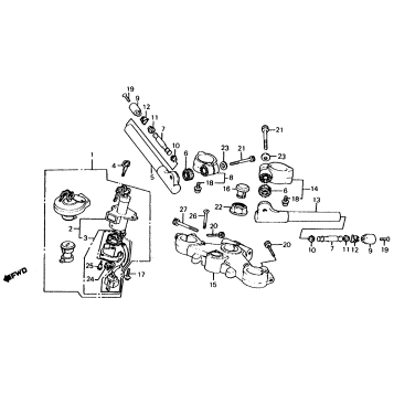 HANDLEBAR + TOP BRIDGE