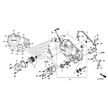 RIGHT CRANKCASE COVER