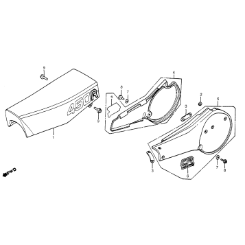 SEAT + SIDE COVER 81